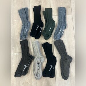 Lot of 8 women’s Smartwool socks